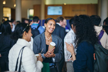 Oxford Venture Builder students networking