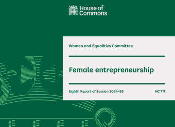 female entrepreneurship report front cover