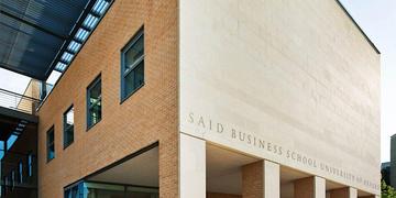 The exterior to Saïd Business School