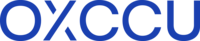 OXCCU logo, blue text on white background