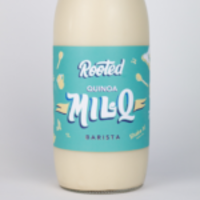 Rooted Quinoa MilQ Logo