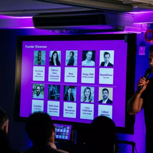 Ryan Johnson at NatWest Accelerator Oxford Launch Event