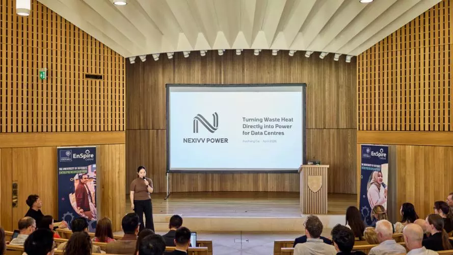 Nexus Presenting at The Oxford Moonshot Demo Day