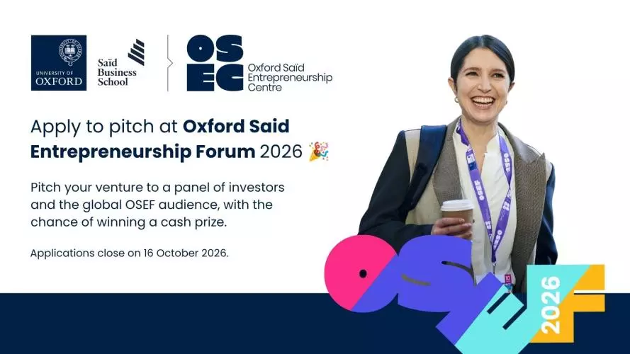 OSEF Pitching Competition Landscape