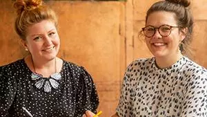 Photo of Rosie Jacobs and Anna Munday