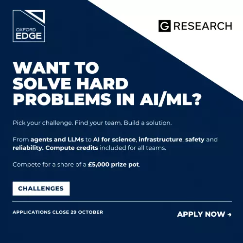 Want to solve hard problems in AI/ML? 