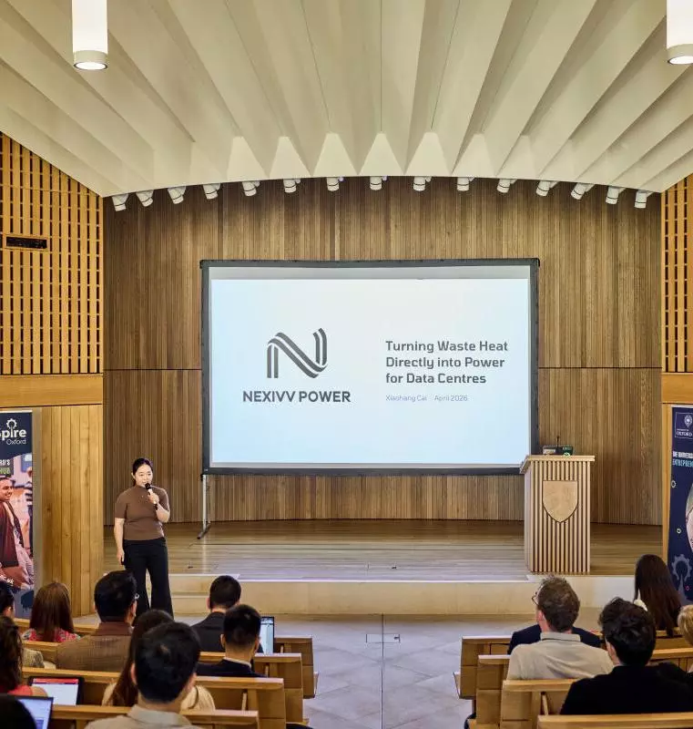 Nexus Presenting at The Oxford Moonshot Demo Day