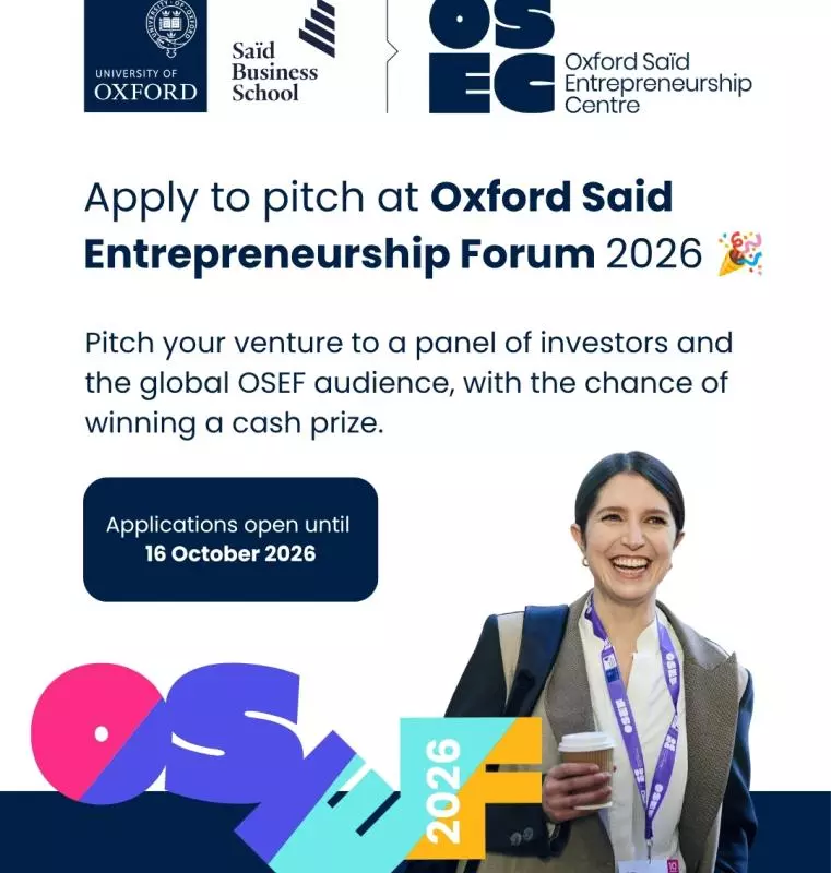 OSEF Pitching Competition Post