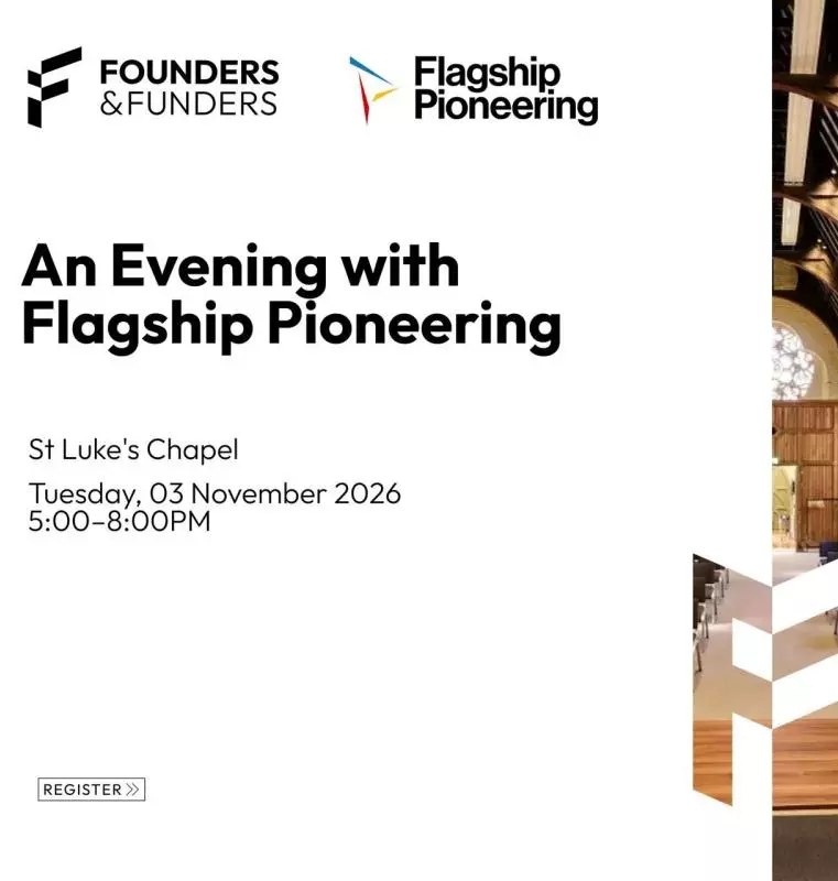 Founders & Funders is bringing Flagship Pioneering to Oxford.