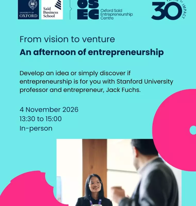 From Vision to Venture: An Afternoon of Entrepreneurship